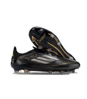 کفش فوتبال آدیداس اف پنجاه طرح اصلی Adidas F50 Elite FG Firm Black/Silver/Gold
