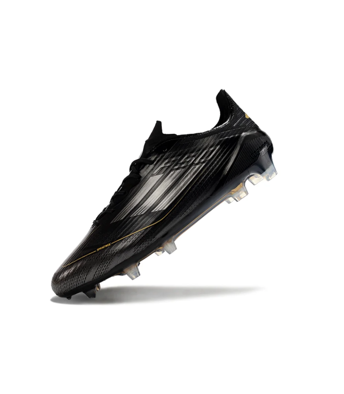 کفش فوتبال آدیداس اف پنجاه طرح اصلی Adidas F50 Elite FG Firm Black/Silver/Gold