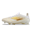 کفش فوتبال آدیداس اف پنجاه طرح اصلی Adidas F50 Elite FG Firm White/Gold
