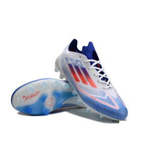 کفش فوتبال آدیداس اف پنجاه طرح اصلی Adidas F50 Elite FG Firm White/Blue/Red