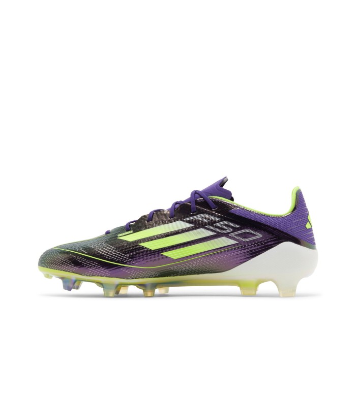 کفش فوتبال آدیداس اف پنجاه طرح اصلی Adidas F50 Elite FG Firm Purple/Green