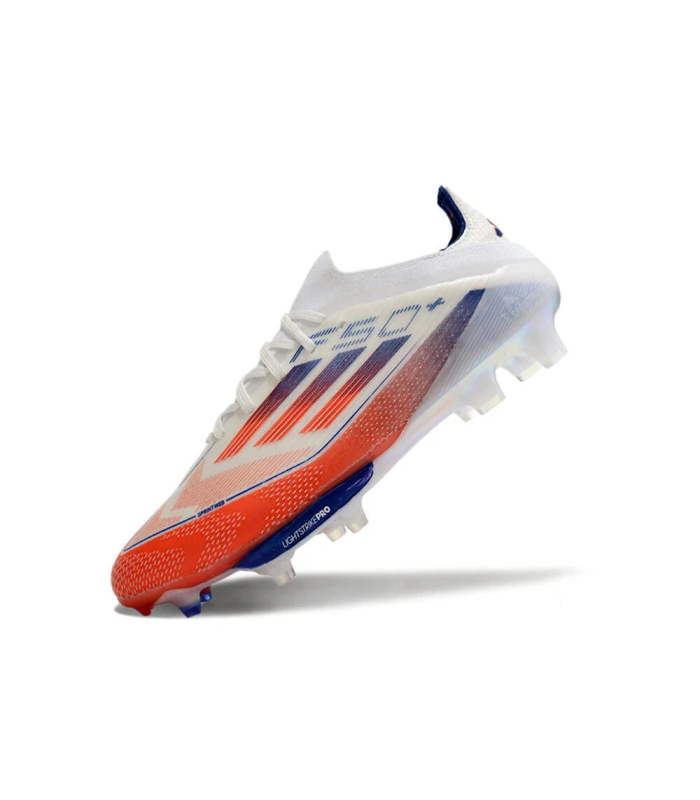 کفش فوتبال آدیداس اف پنجاه پلاس طرح اصلی Adidas F50 Adizero FG Red/Blue/White