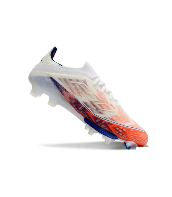 کفش فوتبال آدیداس اف پنجاه پلاس طرح اصلی Adidas F50 Adizero FG Red/Blue/White