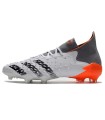 کفش فوتبال آدیداس پردیتور فریک طرح اصلی Adidas Predator Freak.1 FG White Spark White/Orange