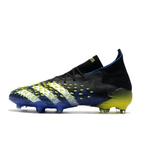 کفش فوتبال آدیداس پردیتور فریک طرح اصلی Adidas Predator Freak.1 FG Superlative Black/Blue
