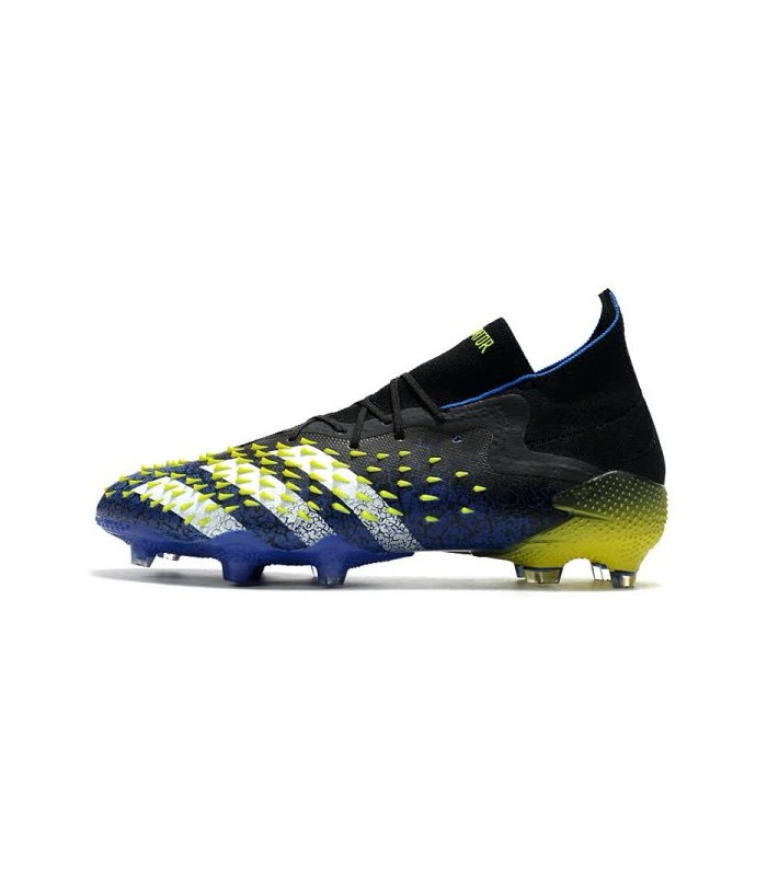 کفش فوتبال آدیداس پردیتور فریک طرح اصلی Adidas Predator Freak.1 FG Superlative Black/Blue