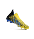 کفش فوتبال آدیداس پردیتور فریک ایکس من طرح اصلی Adidas Predator Freak.1 Marvel FG Yellow/Blue/Black