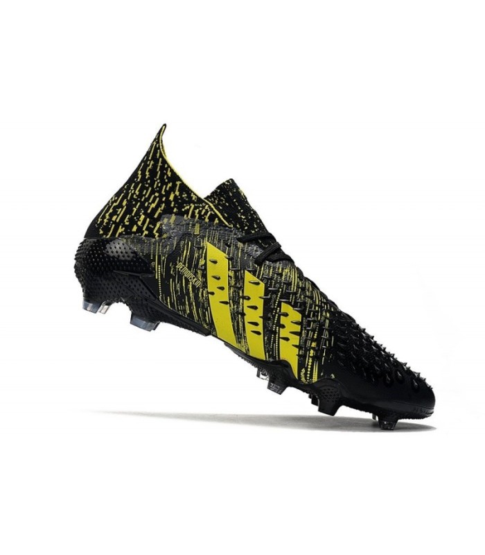 کفش فوتبال آدیداس پردیتور فریک طرح اصلی Adidas Predator Freak.1 FG Yellow/Black