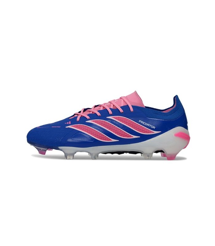 کفش فوتبال آدیداس پردیتور 26 طرح اصلی Adidas Predator 26 Elite FG White/Electric Blue/Lime Green