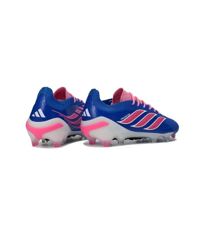 کفش فوتبال آدیداس پردیتور 26 طرح اصلی Adidas Predator 26 Elite FG White/Electric Blue/Lime Green