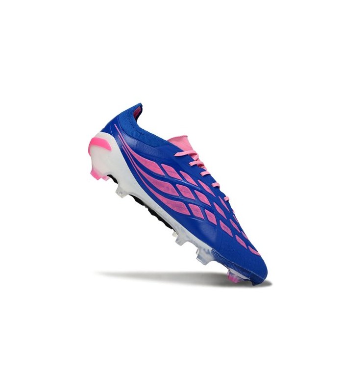 کفش فوتبال آدیداس پردیتور 26 طرح اصلی Adidas Predator 26 Elite FG White/Electric Blue/Lime Green