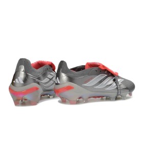 کفش فوتبال آدیداس پردیتور 26 طرح اصلی Adidas Predator 26 Elite FG Silver/Black/Red