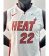رکابی و شورت بسکتبالی میامی هیت شماره 22 سفید Basketball Jersey and Shorts Miami Heat 22 White