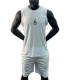 رکابی و شورت بسکتبالی جردن سفید Basketball Jersey and Shorts Jordan