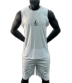 رکابی و شورت بسکتبالی جردن سفید Basketball Jersey and Shorts Jordan