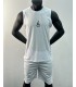 رکابی و شورت بسکتبالی جردن سفید Basketball Jersey and Shorts Jordan