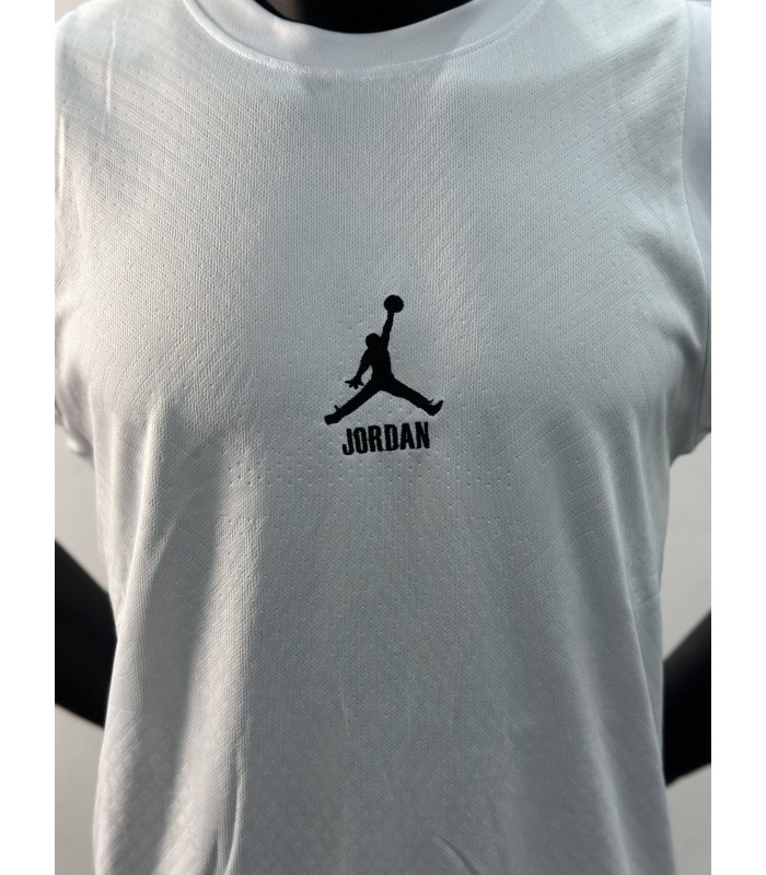 رکابی و شورت بسکتبالی جردن سفید Basketball Jersey and Shorts Jordan