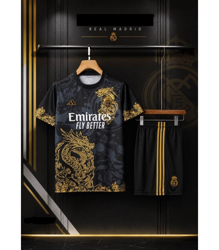 تیشرت و شورت2027 دراگون تیم رئال مادرید Real Madrid Dragon kit 2027