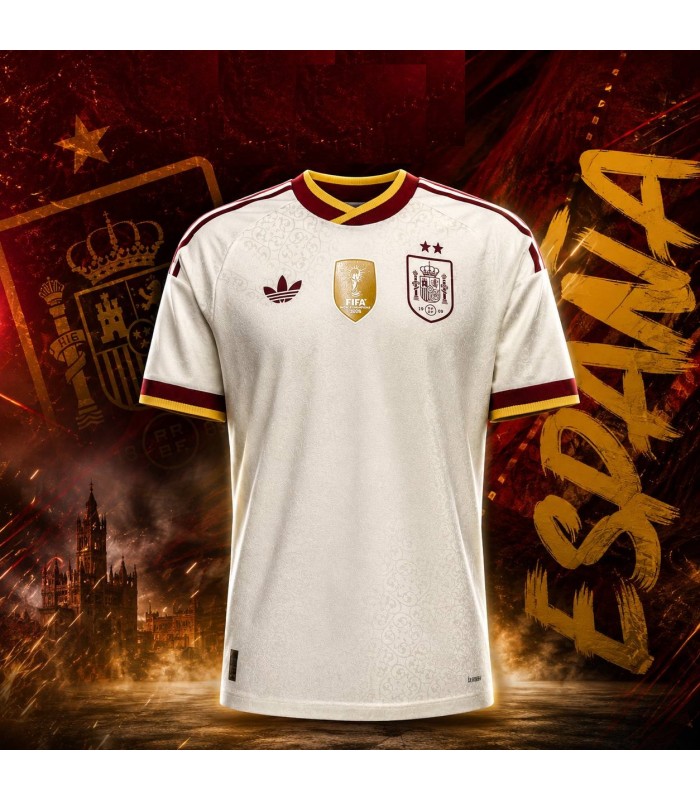 تیشرت پلیری 2027 دوم تیم ملی اسپانیا Spain Away 2027 Player kit