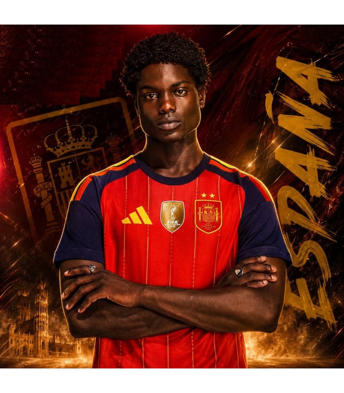 تیشرت پلیری 2027 اول تیم ملی اسپانیا Spain Home 2027 Player kit