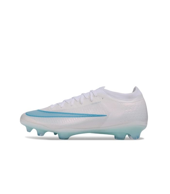 کفش فوتبال نایک مرکوریال ویپور ۱۷ طرح اصلی Nike Mercurial Vapor 17 Elite FG White - Blue