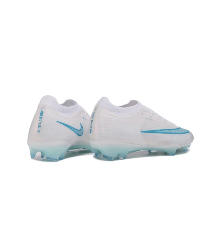 کفش فوتبال نایک مرکوریال ویپور ۱۷ طرح اصلی Nike Mercurial Vapor 17 Elite FG White - Blue