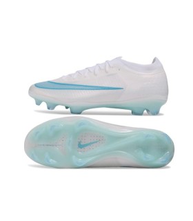 کفش فوتبال نایک مرکوریال ویپور ۱۷ طرح اصلی Nike Mercurial Vapor 17 Elite FG White - Blue