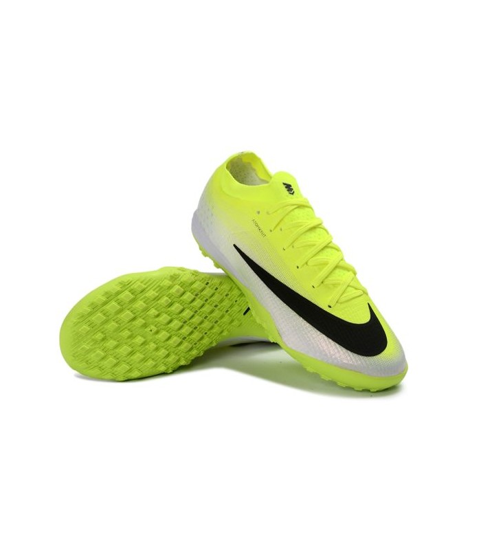کفش استوک ریز چمن مصنوعی نایک مرکوریال سوپرفلای 11 الیت طرح اصلی Nike Mercurial Vapor 17 Pro TF Yellow - White