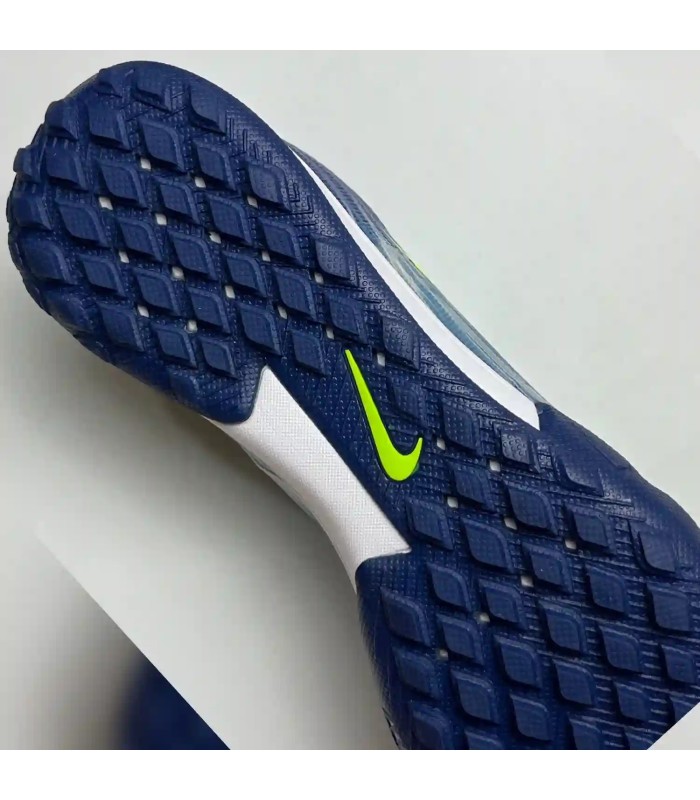 کفش استوک ریز چمن مصنوعی نایک سوپرفلای 11 طرح اصلی Nike Mercurial Superfly TF 11 Elite Blue - Yellow