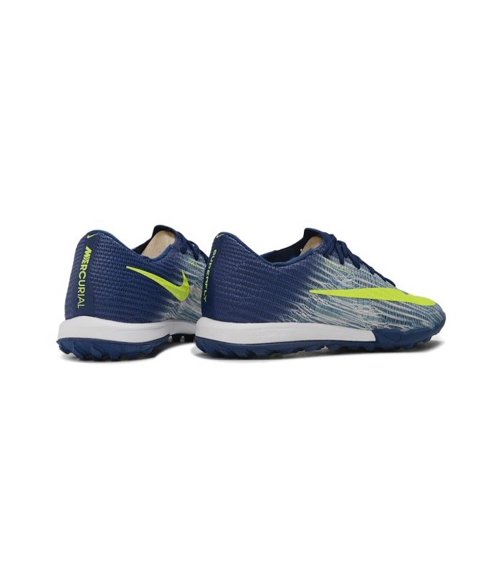 کفش استوک ریز چمن مصنوعی نایک سوپرفلای 11 طرح اصلی Nike Mercurial Superfly TF 11 Elite Blue - Yellow