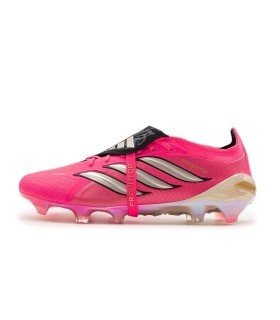 کفش فوتبال آدیداس پریدیتور طرح اصلی Adidas Predator Elite FG Pink - white