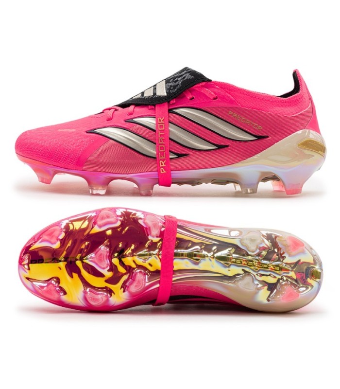 کفش فوتبال آدیداس پریدیتور طرح اصلی Adidas Predator Elite FG Pink - white