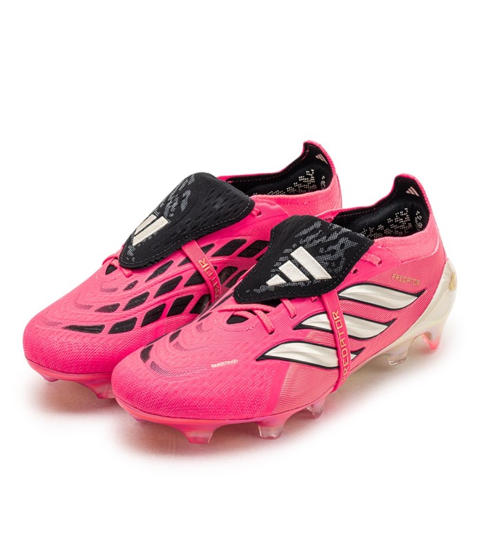 کفش فوتبال آدیداس پریدیتور طرح اصلی Adidas Predator Elite FG Pink - white