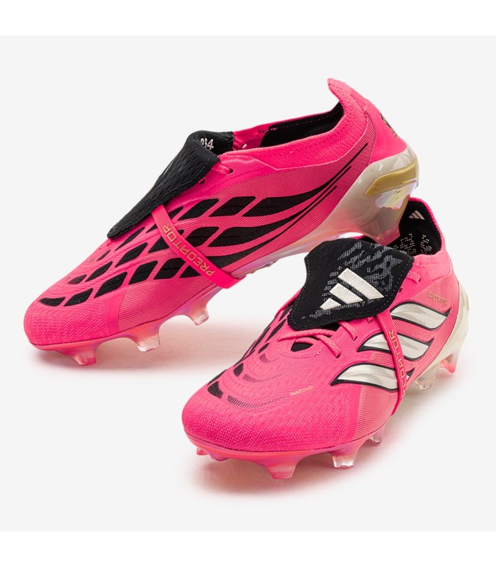 کفش فوتبال آدیداس پریدیتور طرح اصلی Adidas Predator Elite FG Pink - white