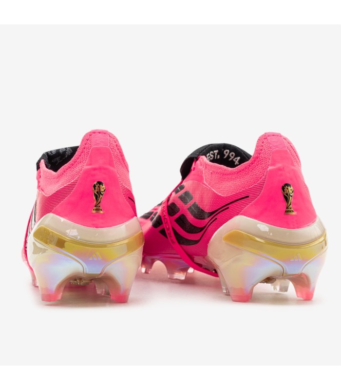 کفش فوتبال آدیداس پریدیتور طرح اصلی Adidas Predator Elite FG Pink - white