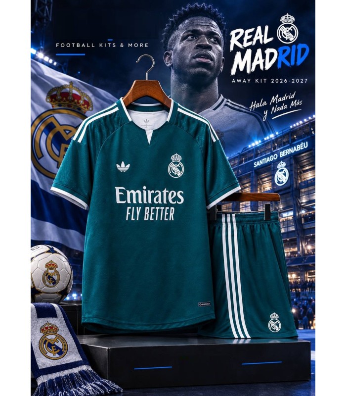 تیشرت و شورت دوم اسپشیال 2027 تیم رئال مادرید Real Madrid Away 2027 kit