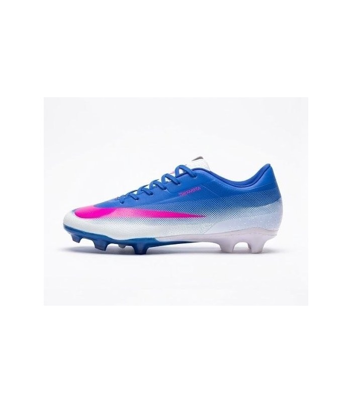 کفش فوتبال نایک مرکوریال ویپور 17 طرح اصلی آبی صورتی Nike Mercurial Vapor 17