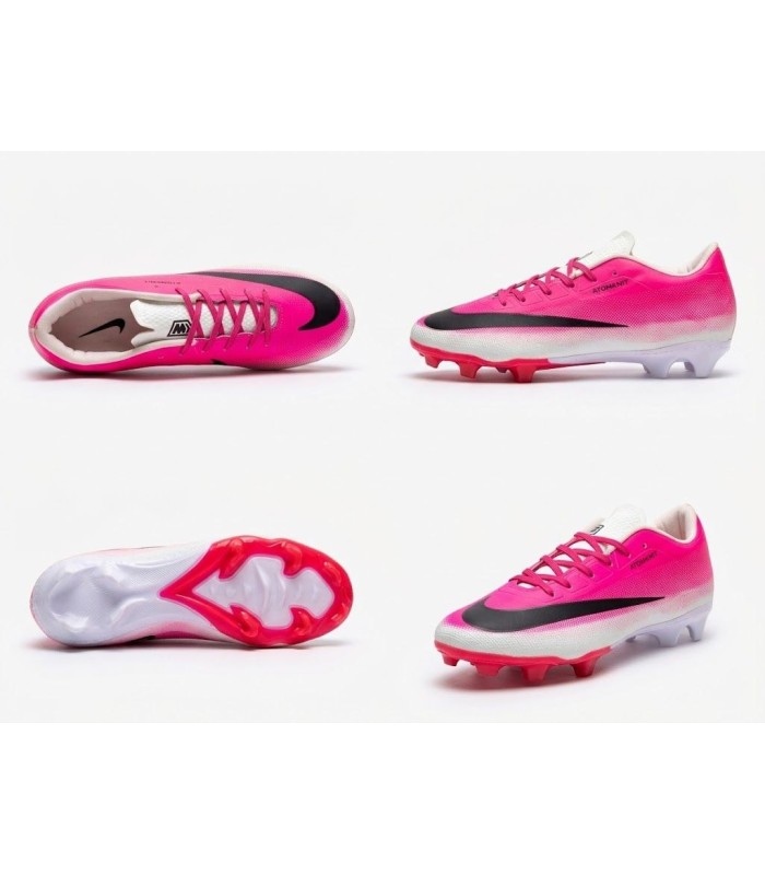 کفش فوتبال نایک مرکوریال ویپور 17 طرح اصلی صورتی Nike Mercurial Vapor 17