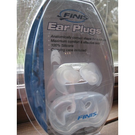 گوش گیرحرفه ای شنا مدل FINIS CLEAR EAR PLUGS