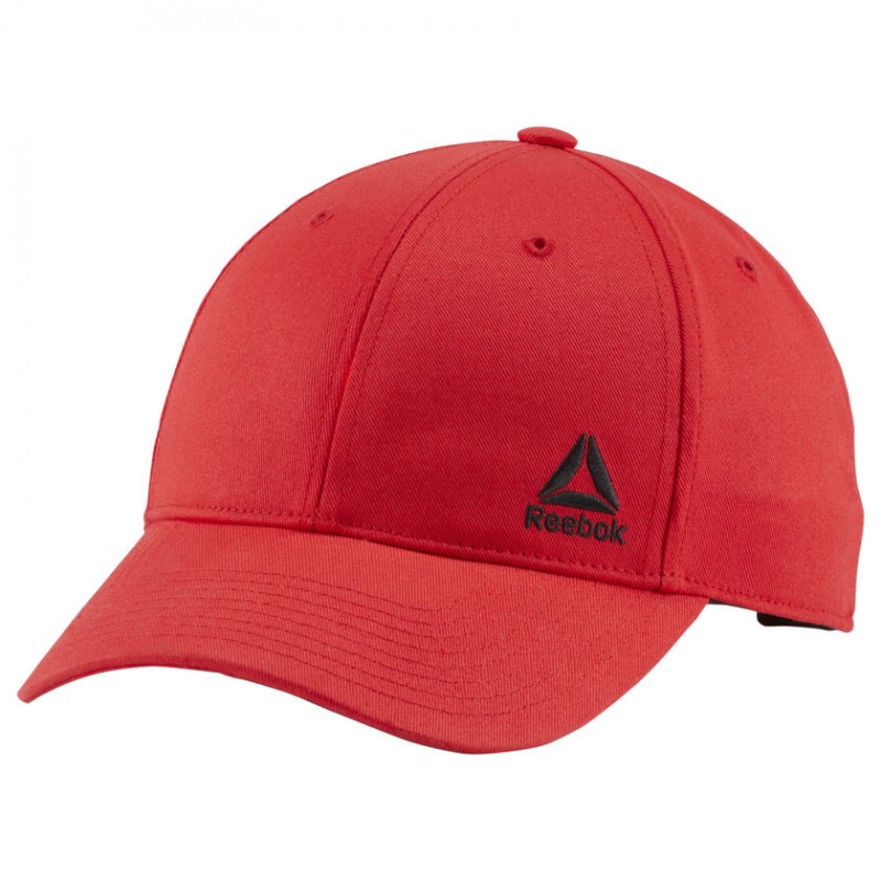 reebok red cap