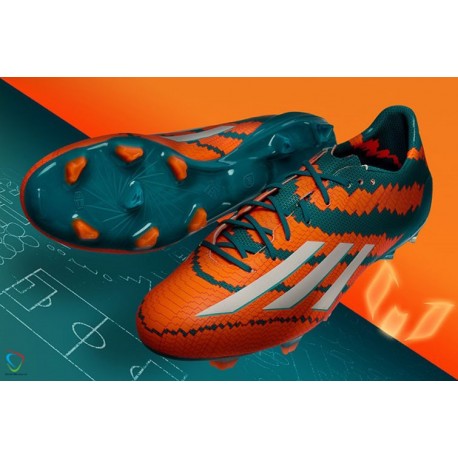 کفش فوتبال آدیداس مسی اورجینالadidas messi orange