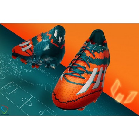 کفش فوتبال آدیداس مسی اورجینالadidas messi orange