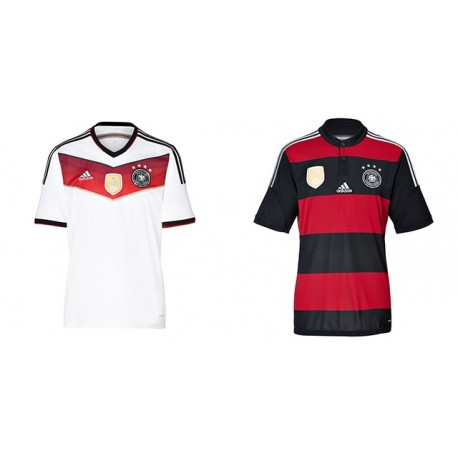 پیراهن 4 ستاره تیم ملی آلمان در دو رنگ سفید و مشکی germany 4star