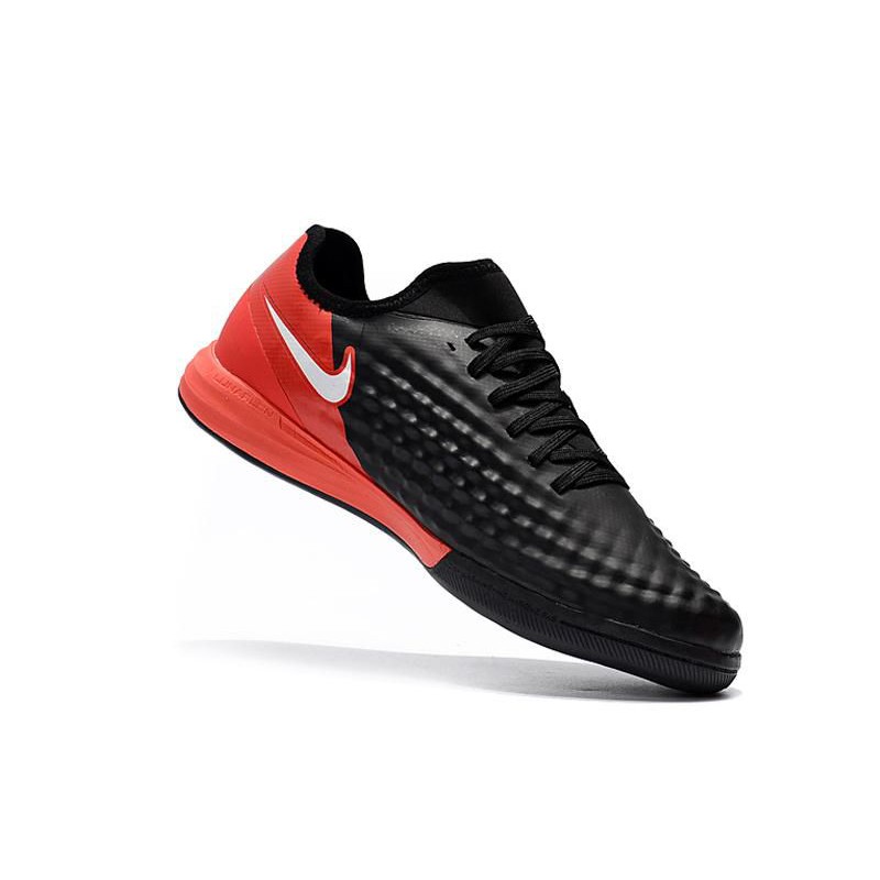 کفش فوتسال نایک مجیستا ایکس فاینال طرح اصلی مشکی قرمز Nike MagistaX Finale  II IC Black Red