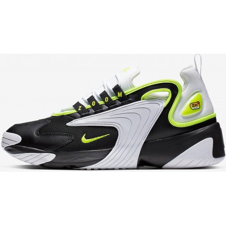 کفش مخصوص پیاده روی مردانه نایک مدل Nike Zoom 2K Black White Yellow