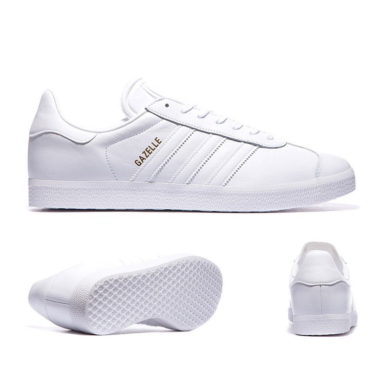 adidas gazelle white gold