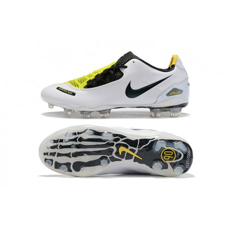 کفش فوتبال نایک مدل Nike T90 Laser I SE FG Yellow Black