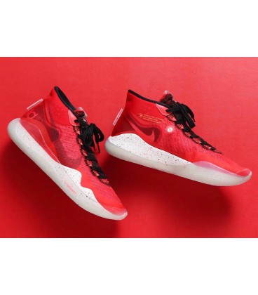 کفش بسکتبال نایک مدل Nike KD 12 White Red Black