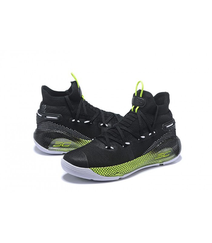 Curry 6 black and green Clearance