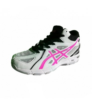 کفش والیبال زنانه اسیکس Asics Gel Volley Elite 2 White Pink